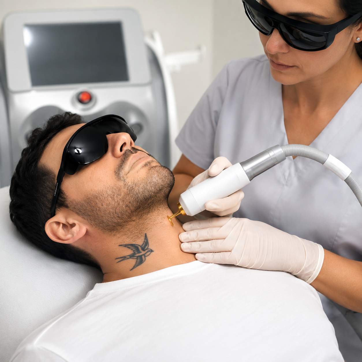 ELIMINACIÓN TATUAJE LÁSER FACIAL